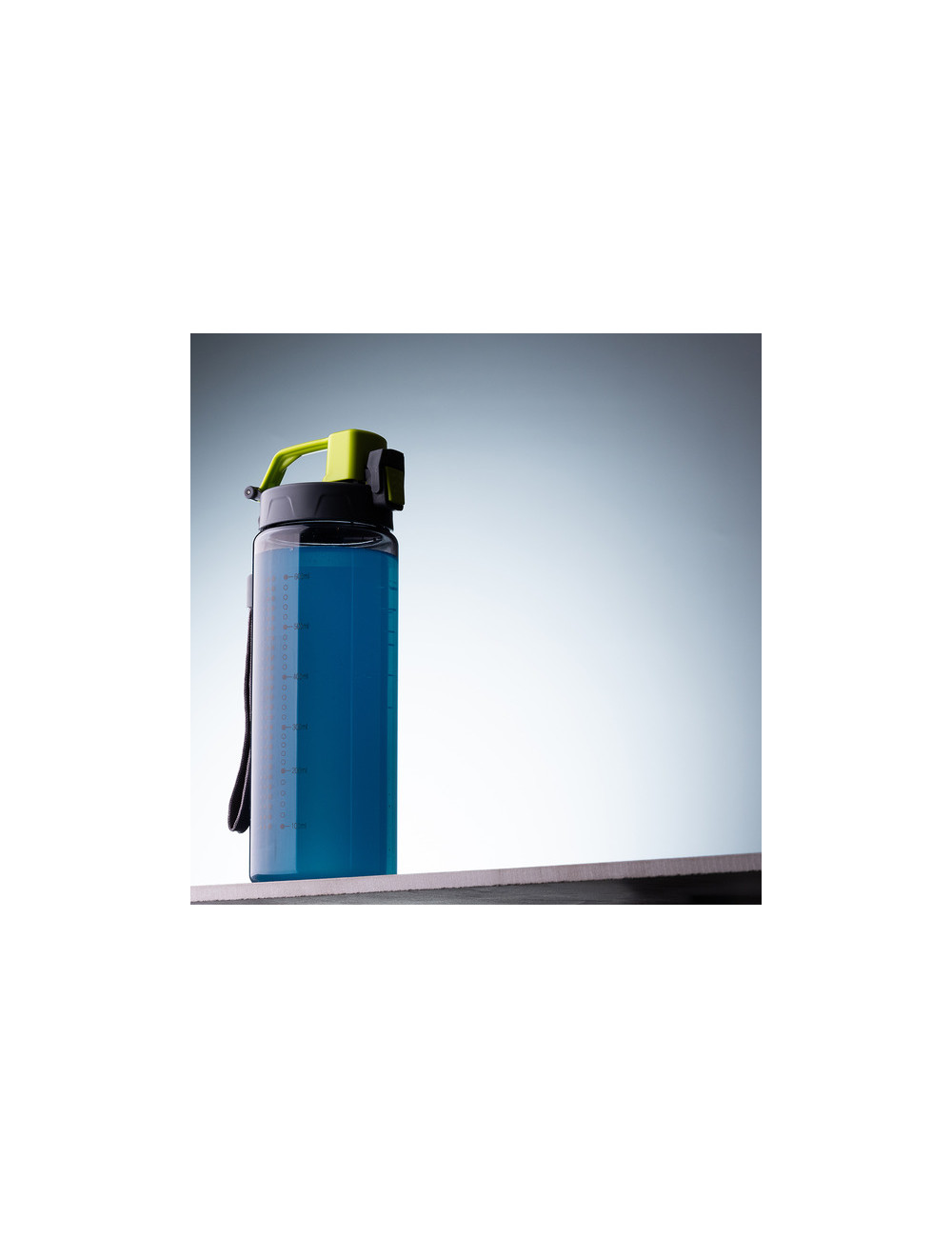 Bidon Feelsogood 600 ml, zielony/szary 