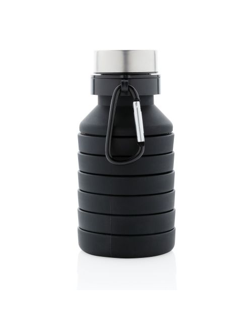 Składana butelka sportowa 550 ml z karabińczykiem