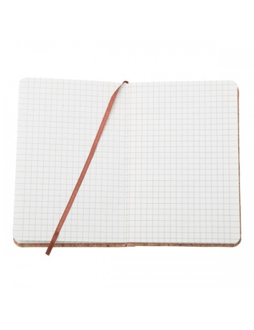 Notatnik 145x210/80k kratka Robledo, brązowy 