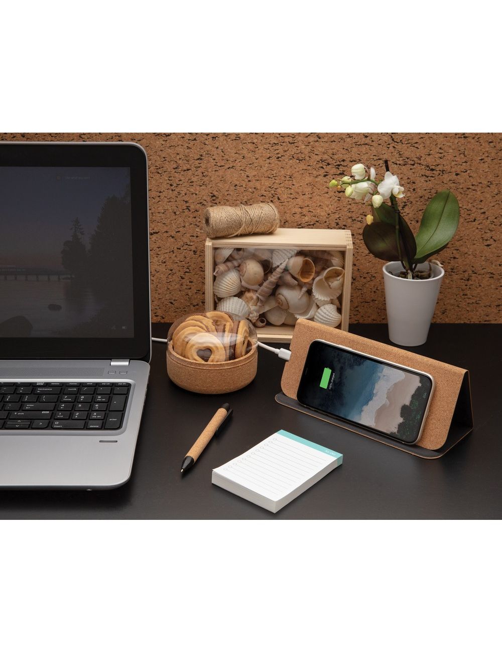 Podkładka pod mysz, ładowarka bezprzewodowa 5W