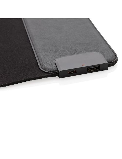 Podkładka pod mysz, ładowarka bezprzewodowa 15W