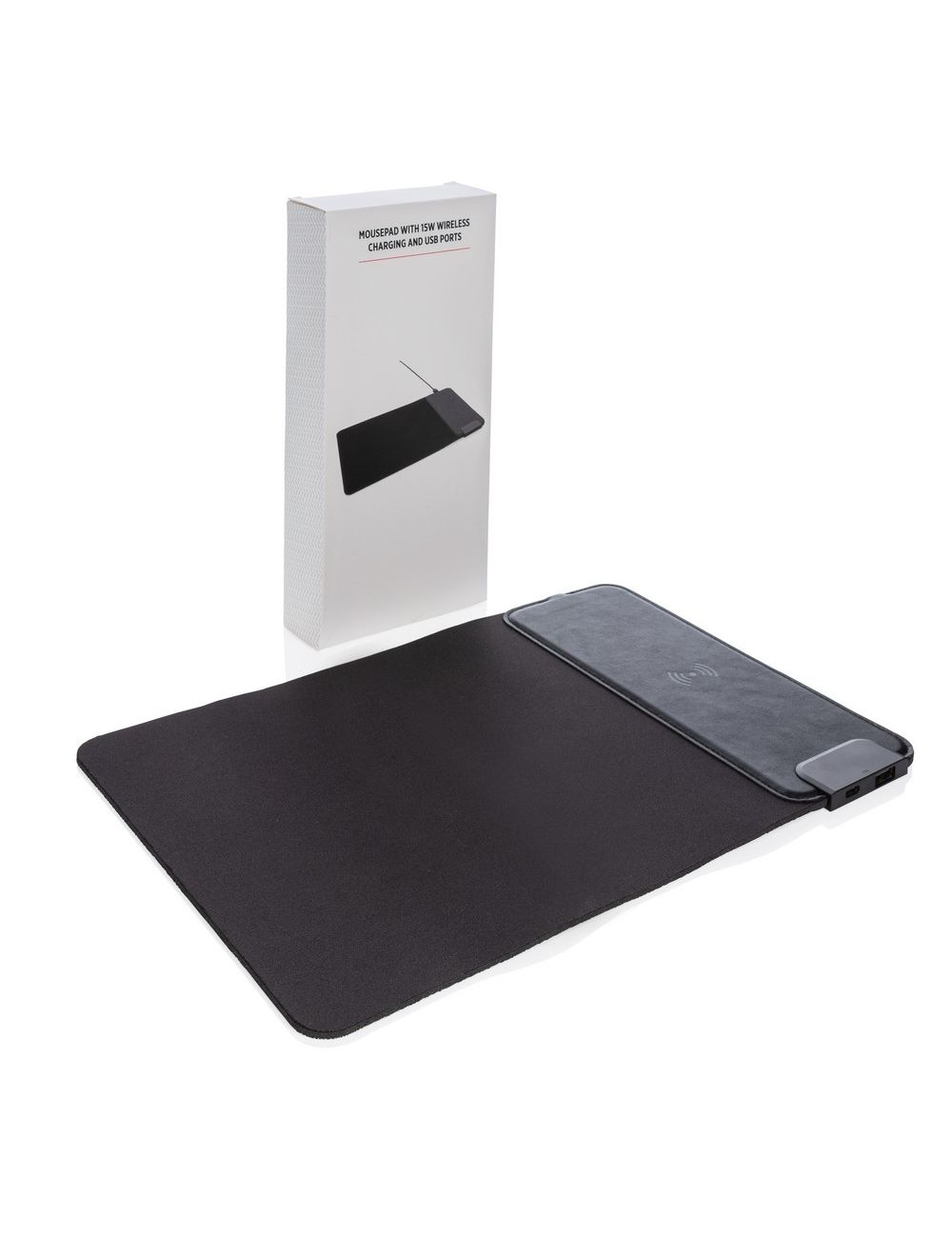 Podkładka pod mysz, ładowarka bezprzewodowa 15W