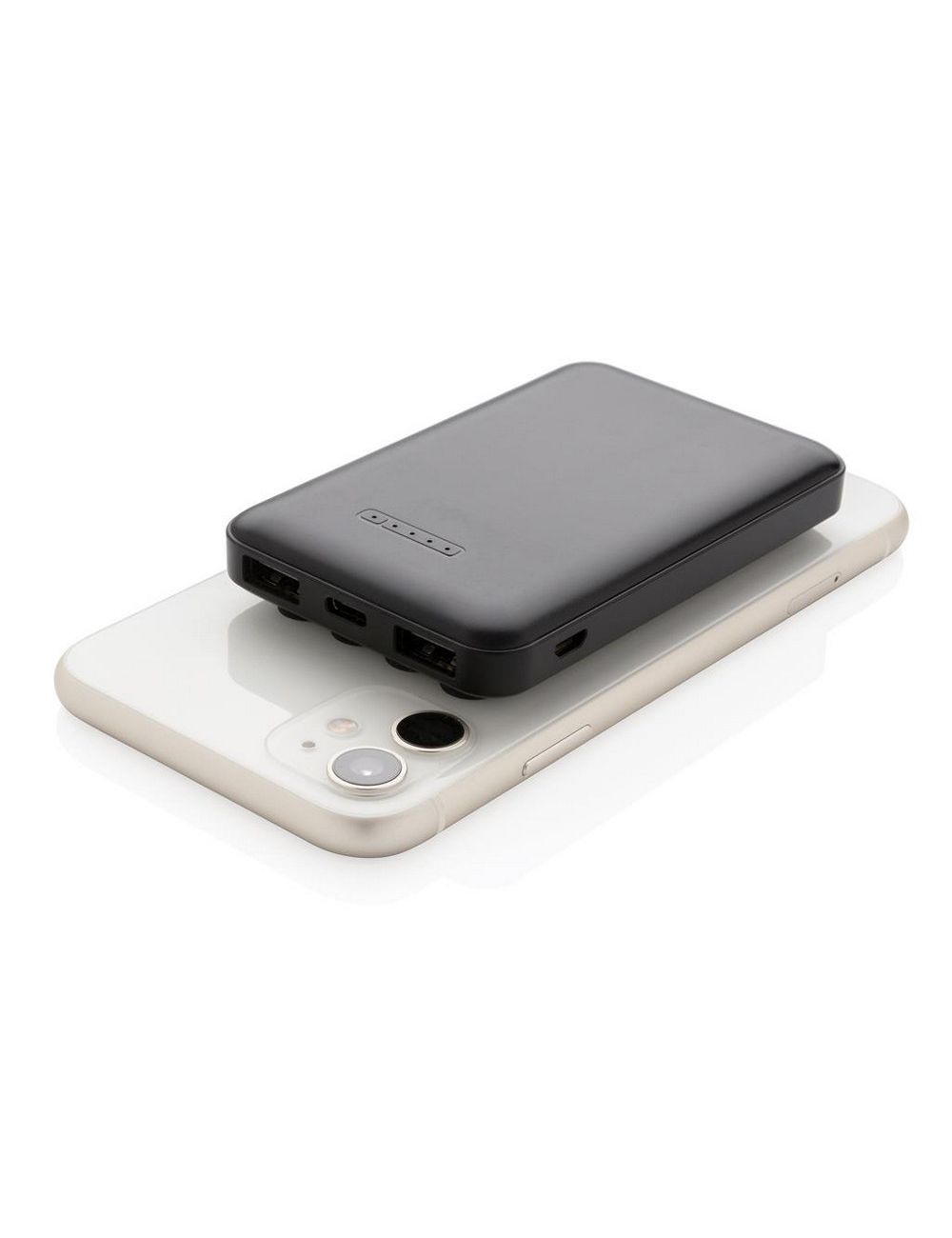 Bezprzewodowy power bank 5000 mAh z przyssawkami