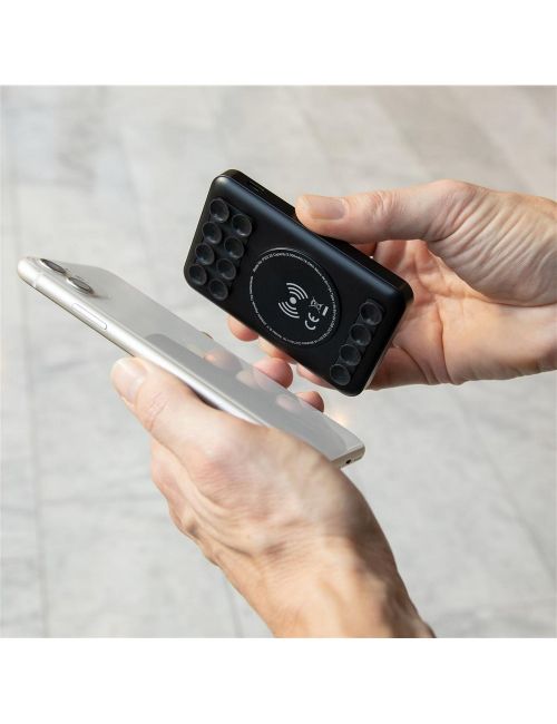 Bezprzewodowy power bank 5000 mAh z przyssawkami
