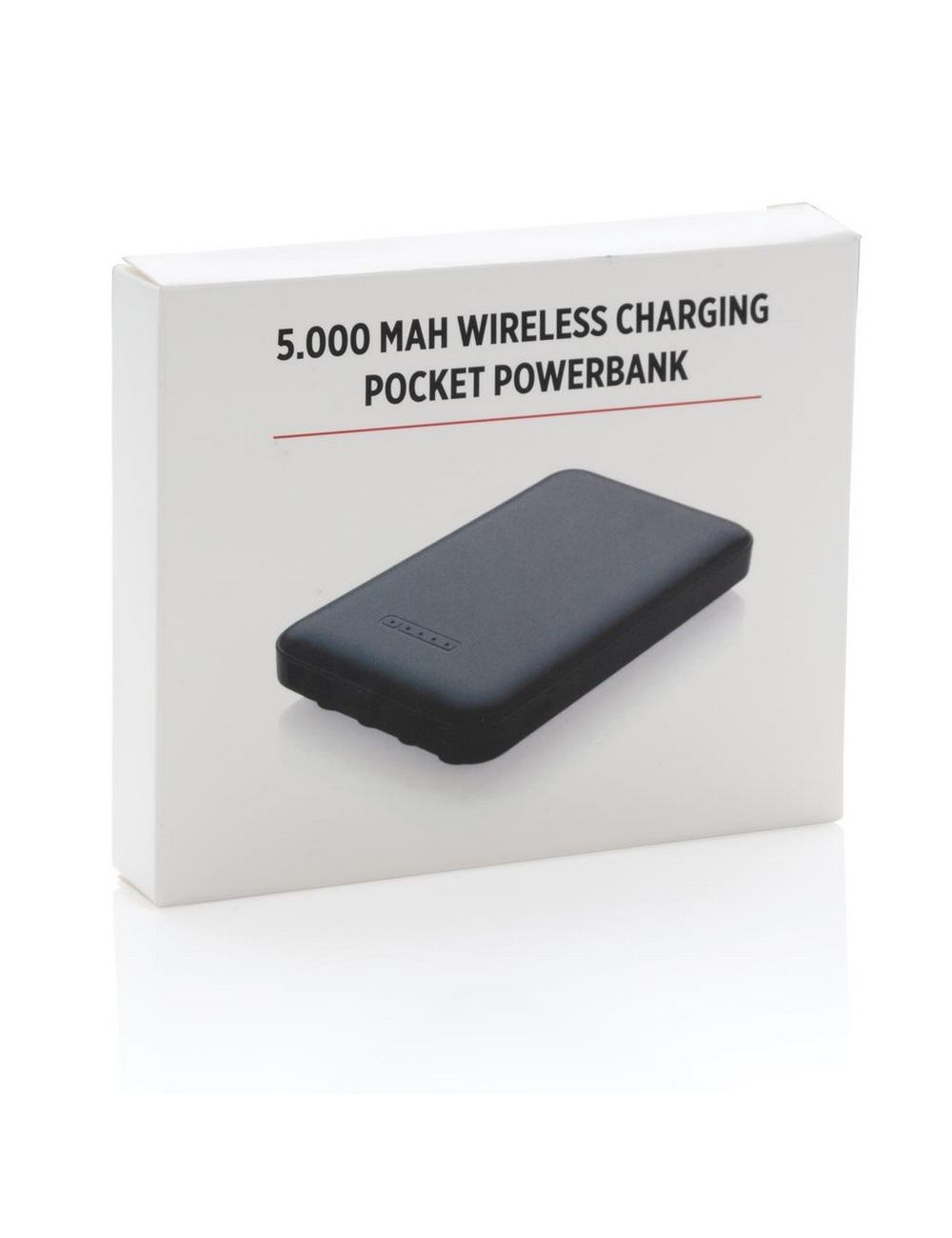 Bezprzewodowy power bank 5000 mAh z przyssawkami