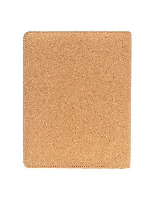 Korkowa teczka konferencyjna A5 z notatnikiem, długopis