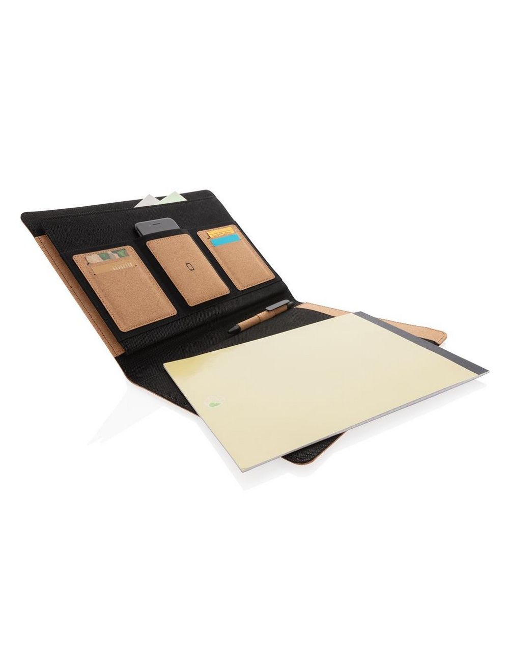 Korkowa teczka konferencyjna A4 z notatnikiem,...