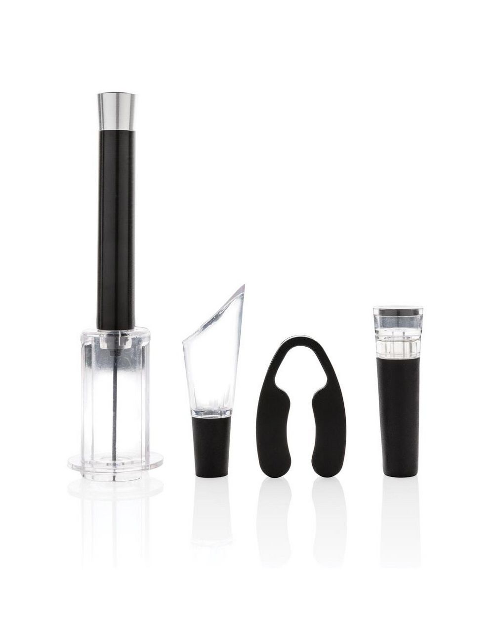 Zestaw akcesoriów do wina Vino Connoisseur, 4 el.