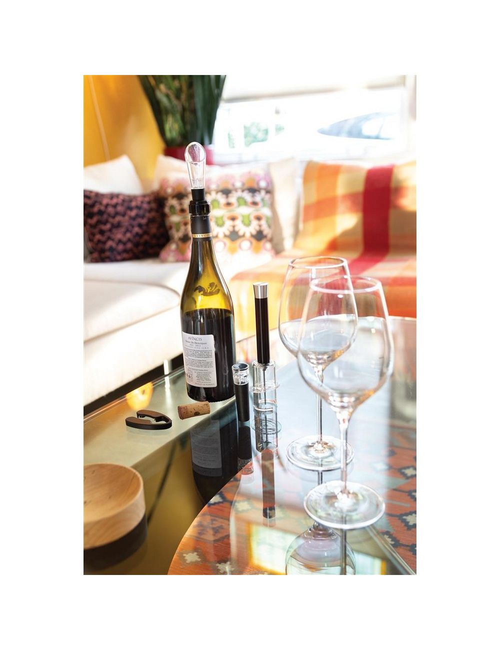 Zestaw akcesoriów do wina Vino Connoisseur, 4 el.