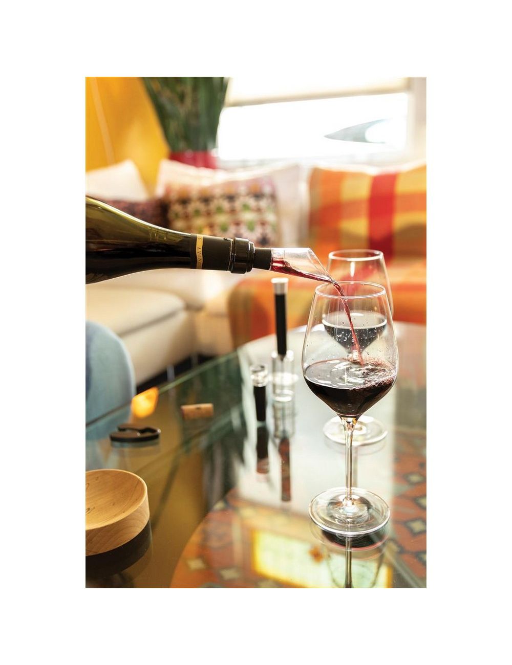 Zestaw akcesoriów do wina Vino Connoisseur, 4 el.