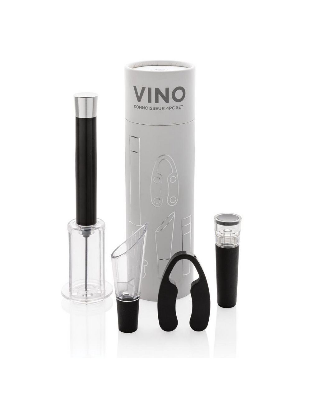 Zestaw akcesoriów do wina Vino Connoisseur, 4 el.