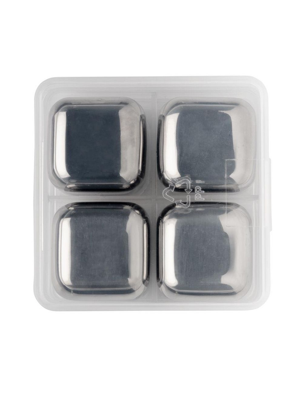 Chłodzące kostki do napojów 4 el.