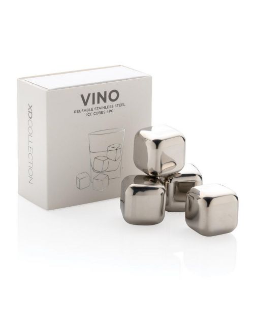 Chłodzące kostki do napojów 4 el.