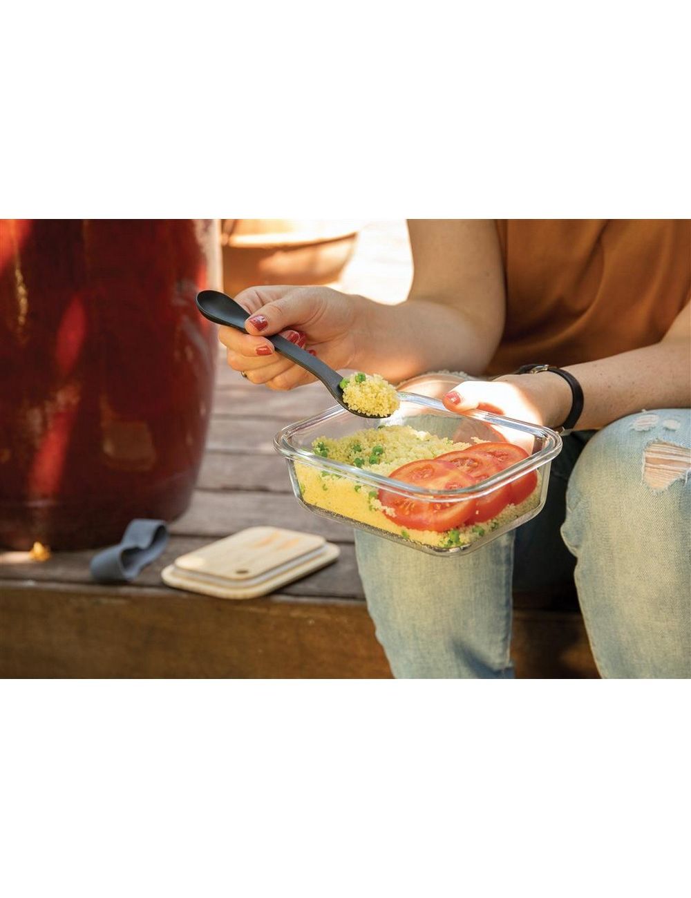 Szklany pojemnik na żywność