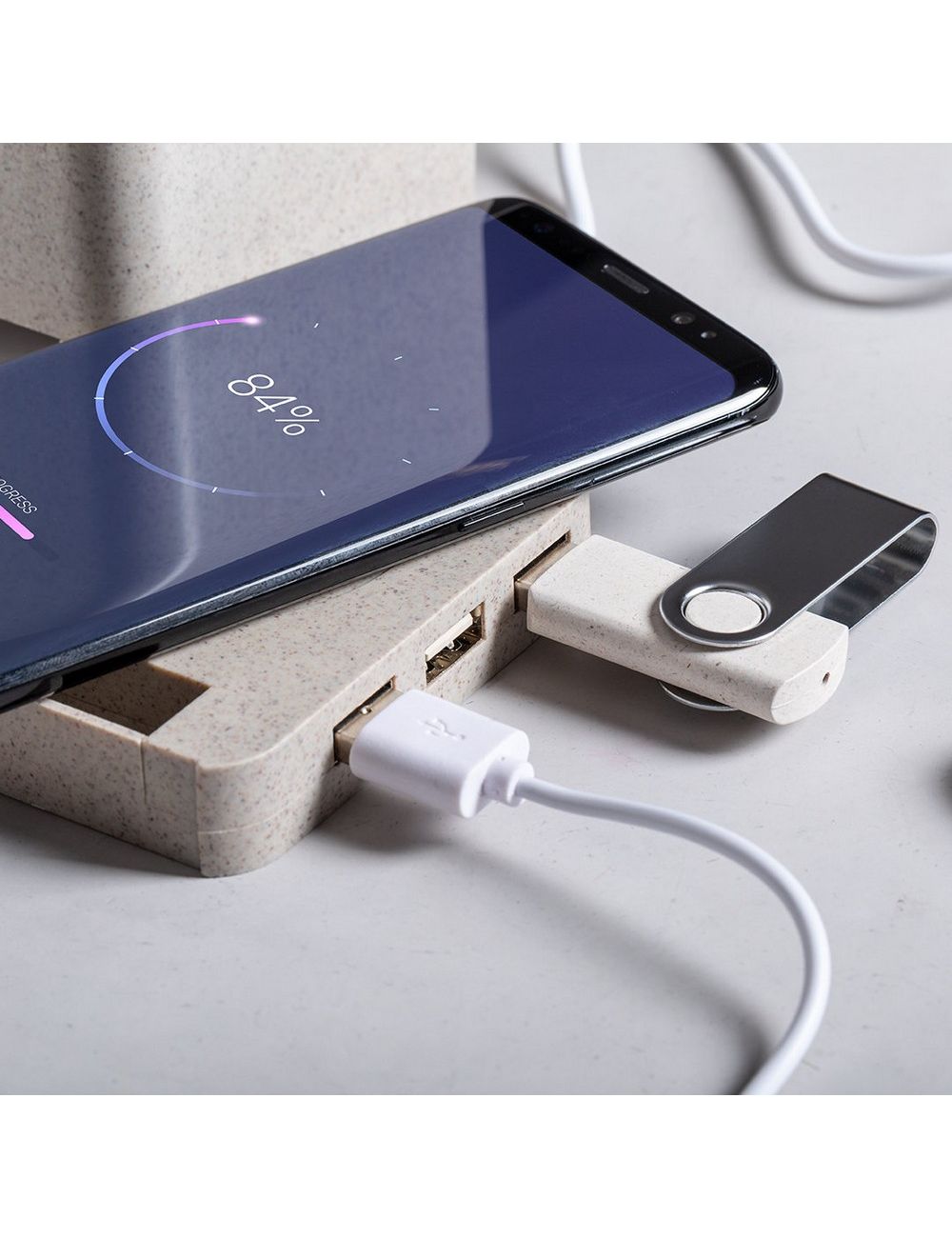 Ładowarka bezprzewodowa 5W ze słomy...