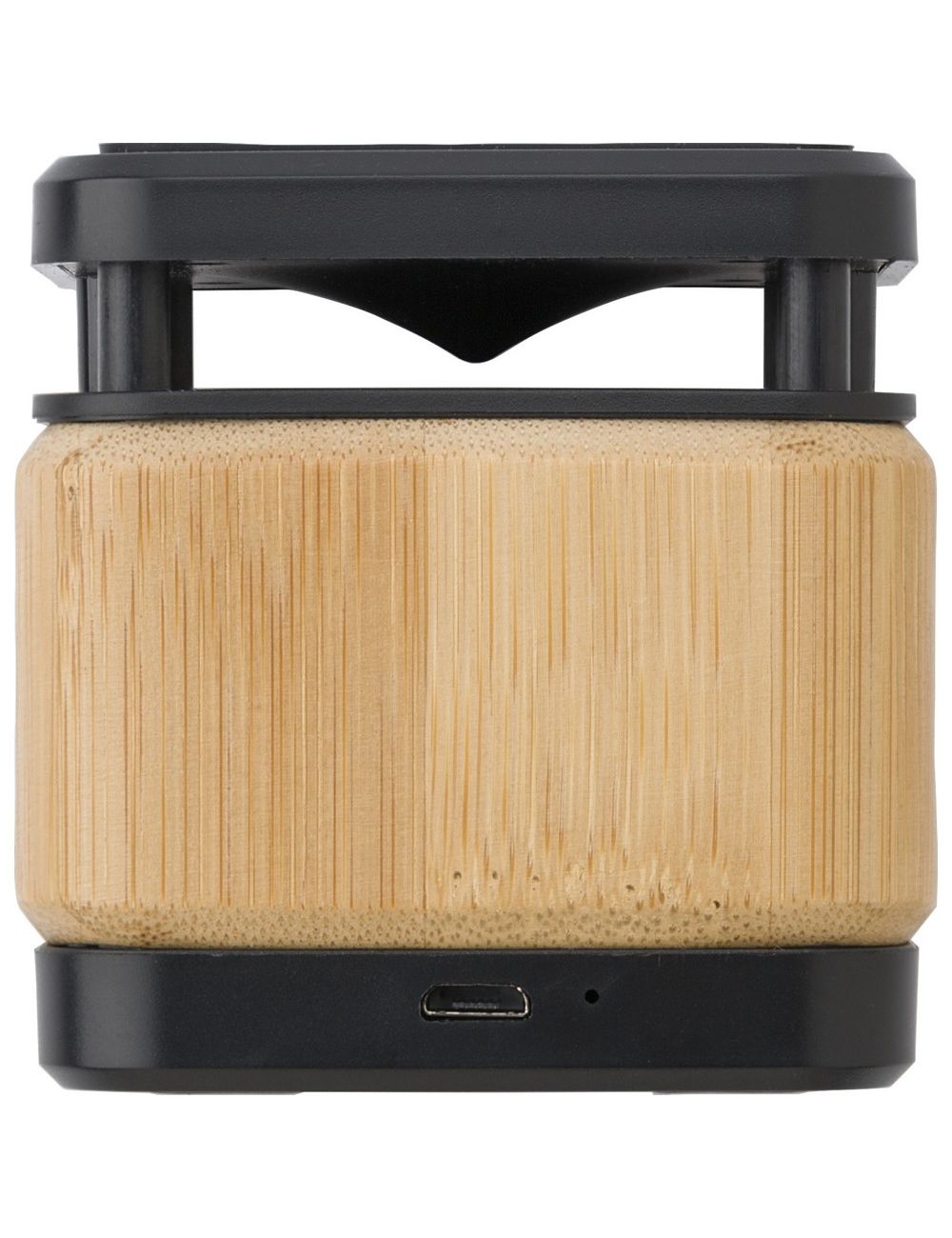 Bambusowy głośnik bezprzewodowy 3W, ładowarka...