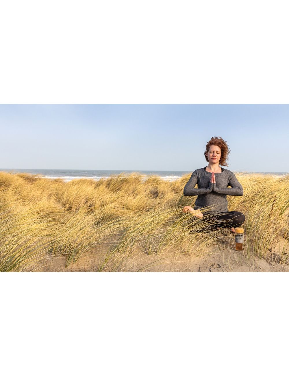 Szklana butelka 360 ml Impact w pokrowcu