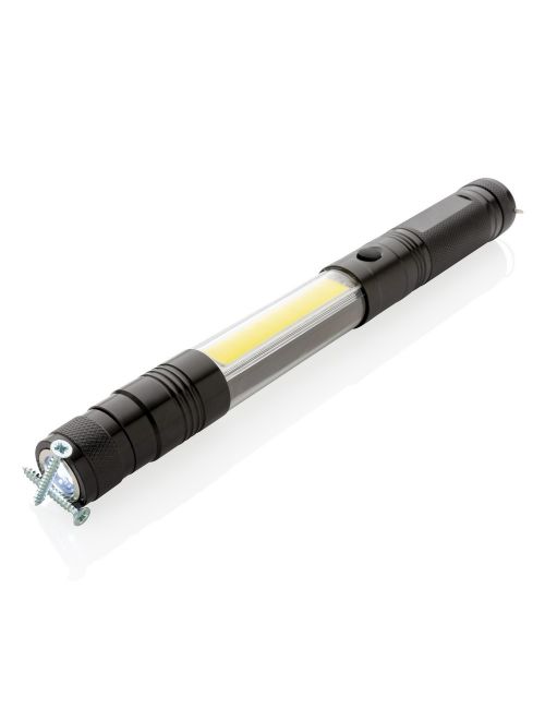 Teleskopowa latarka COB