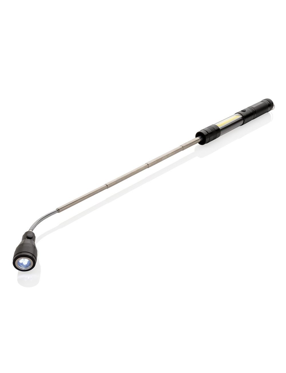 Teleskopowa latarka COB