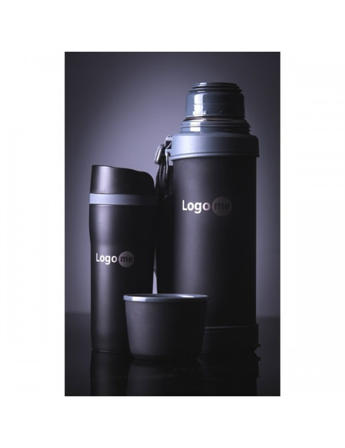 Kubek izotermiczny Winnipeg 350 ml, czarny