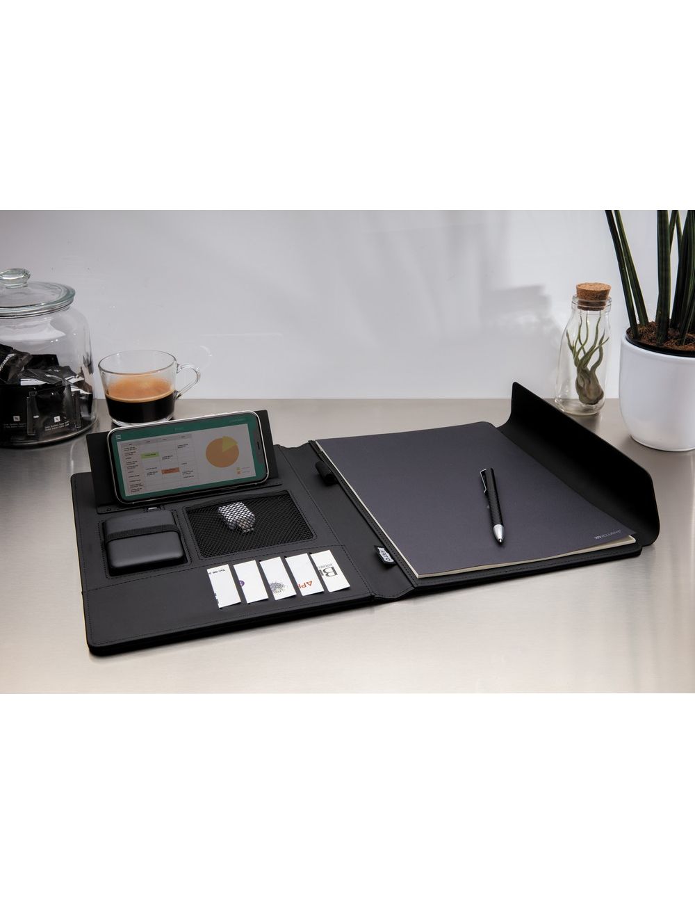 Teczka konferencyjna A4 Fiko, power bank 5000 mAh