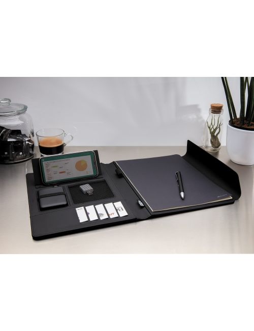 Teczka konferencyjna A4 Fiko, power bank 5000 mAh