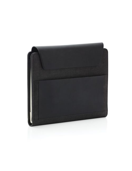 Teczka konferencyjna A5 Fiko, ładowarka bezprzewodowa