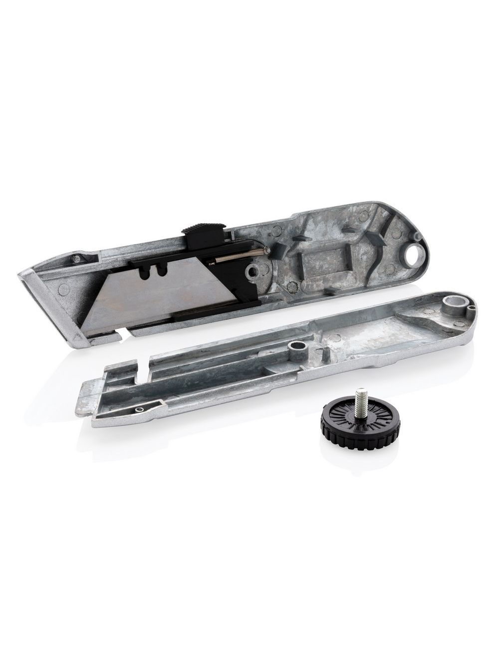 Nóż do tapet z mechanizmem zabezpieczającym