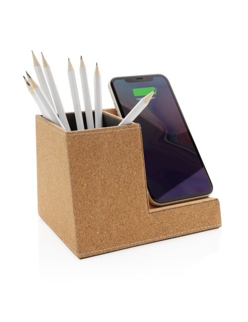 Ładowarka bezprzewodowa 5W, organizer na biurko