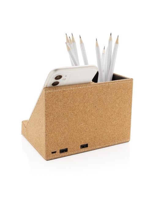 Ładowarka bezprzewodowa 5W, organizer na biurko