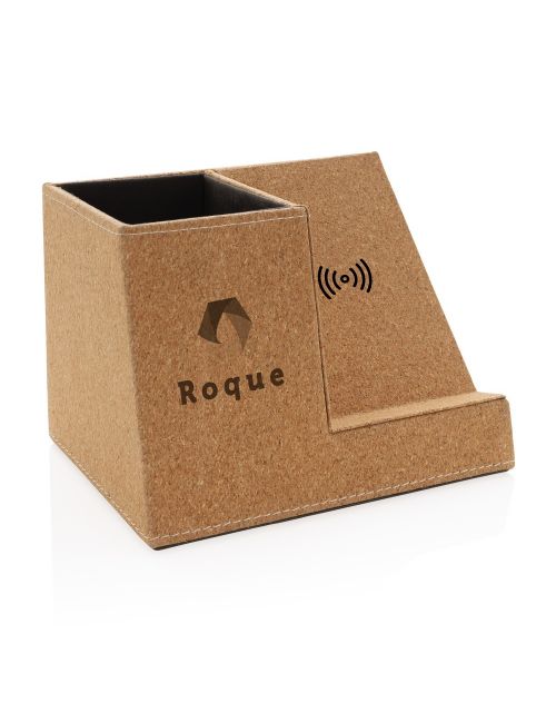 Ładowarka bezprzewodowa 5W, organizer na biurko