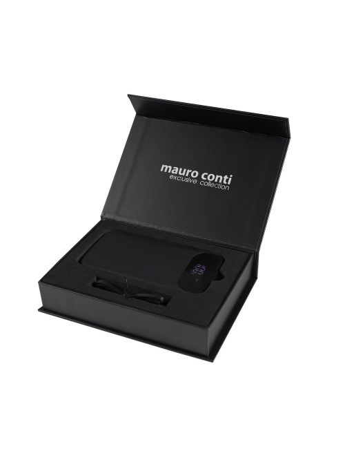 Power bank 8000 mAh Mauro Conti, ładowarka bezprzewodowa 5W | Eric