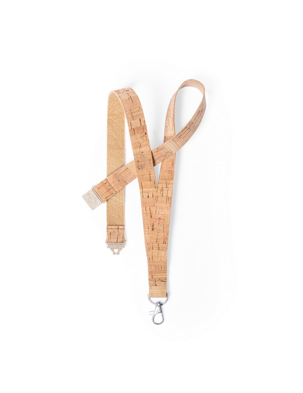 Korkowa smycz reklamowa