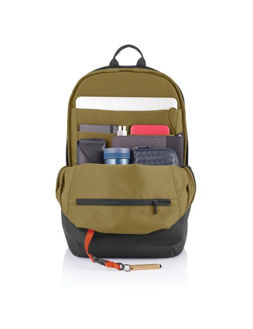 Bobby Soft, plecak na laptopa 15,6" RPET, chroniący przed kieszonkowcami