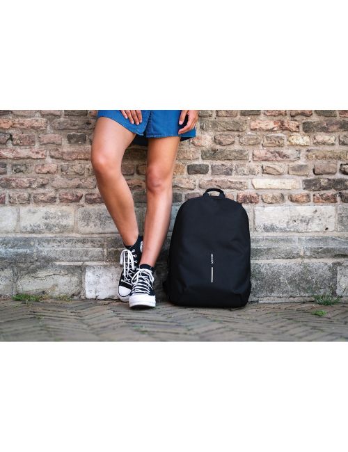 Bobby Soft, plecak na laptopa 15,6" RPET, chroniący przed kieszonkowcami