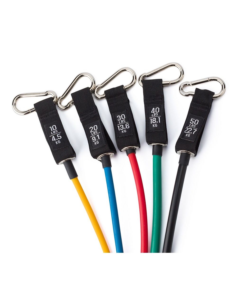 Taśmy oporowe do ćwiczeń, 5 szt.