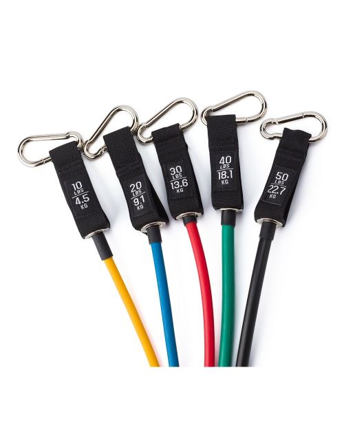 Taśmy oporowe do ćwiczeń, 5 szt.