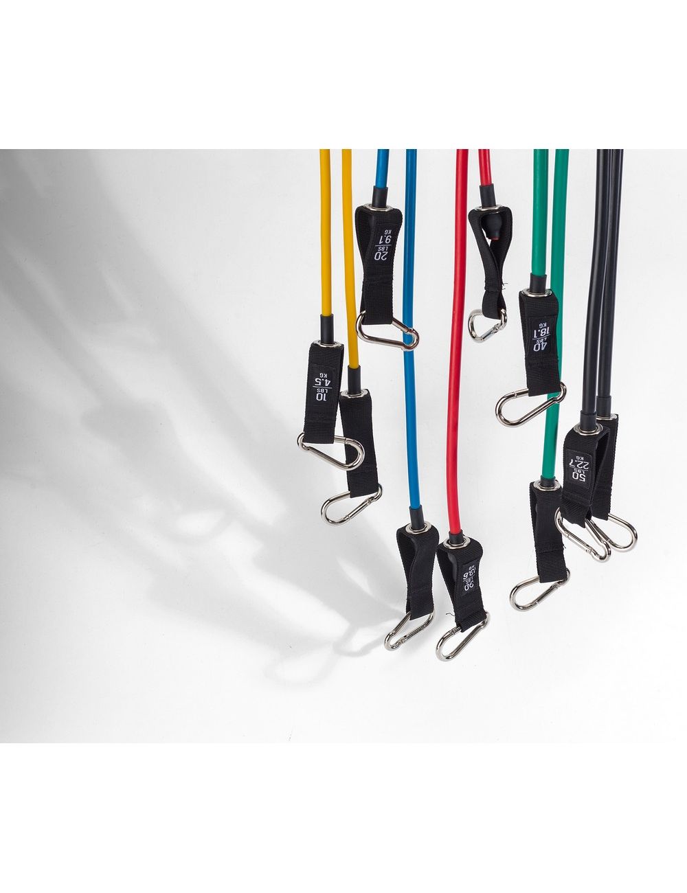 Taśmy oporowe do ćwiczeń, 5 szt.