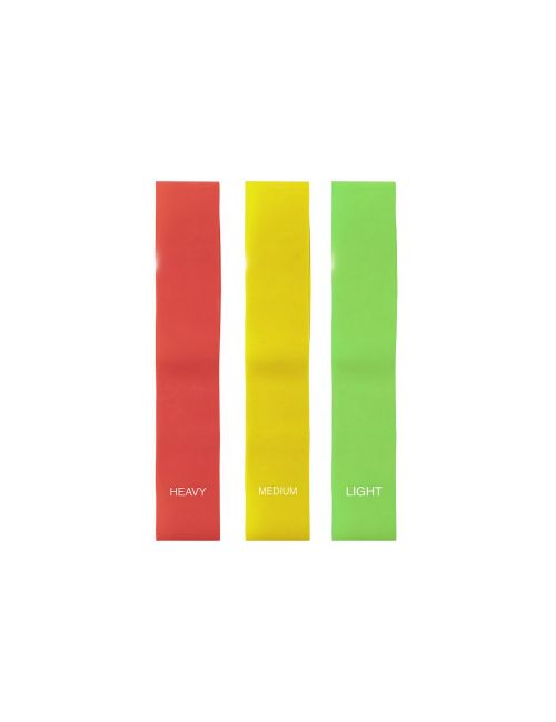 Taśmy oporowe do ćwiczeń, 3 szt.