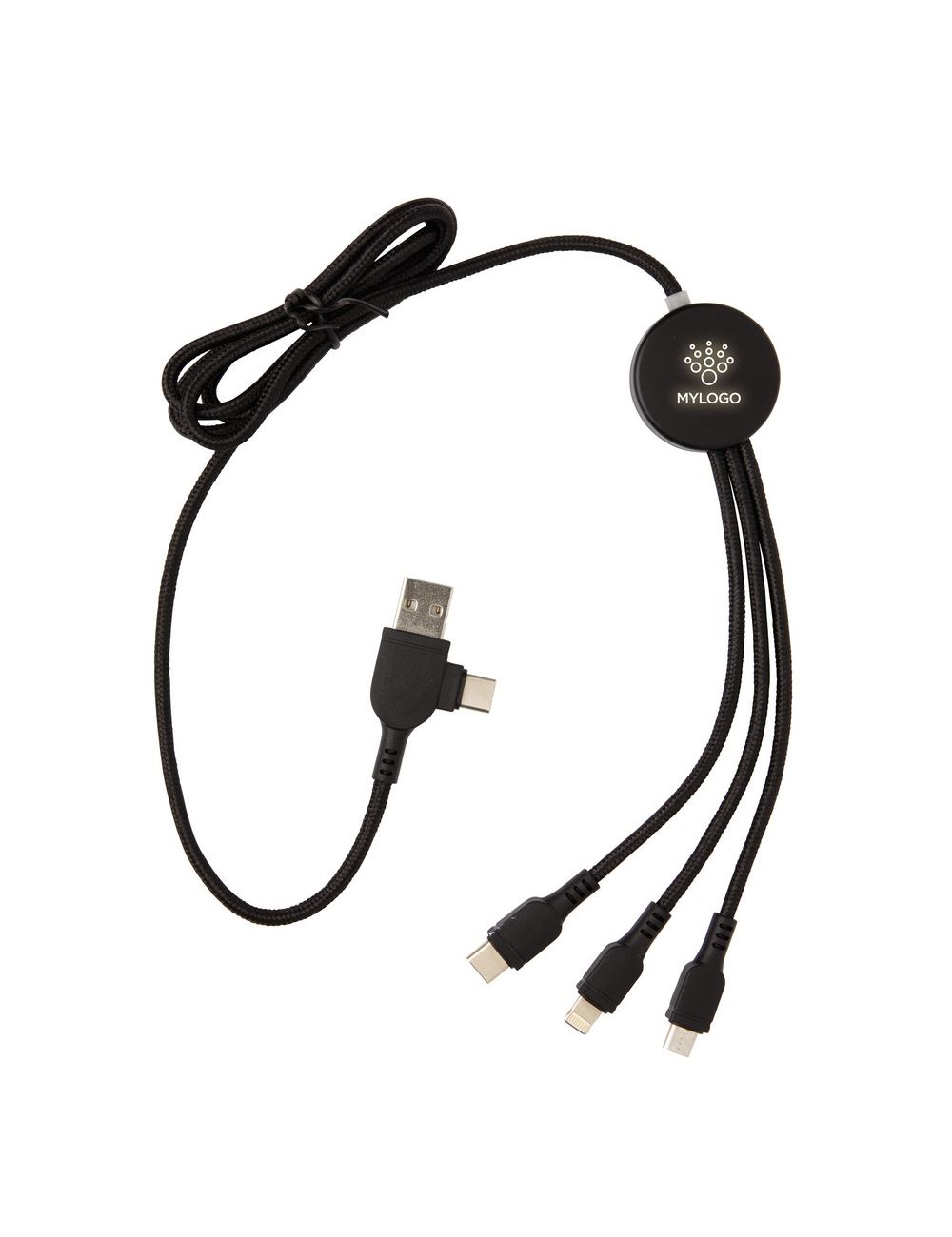 Kabel do ładowania z podświetleniem logotypu