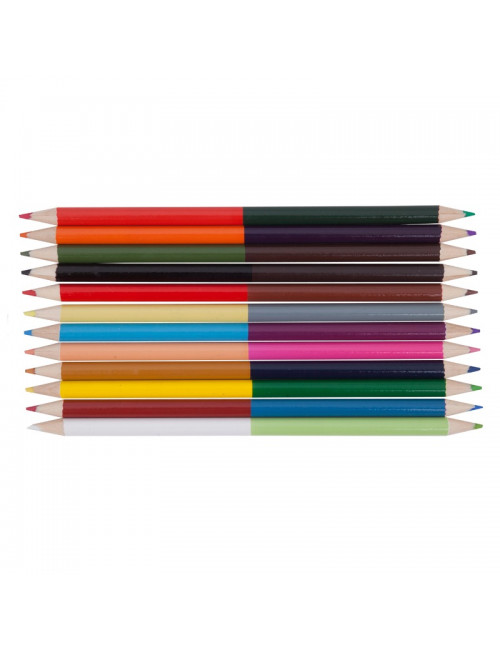 Zestaw kredek Duo, grafitowy 