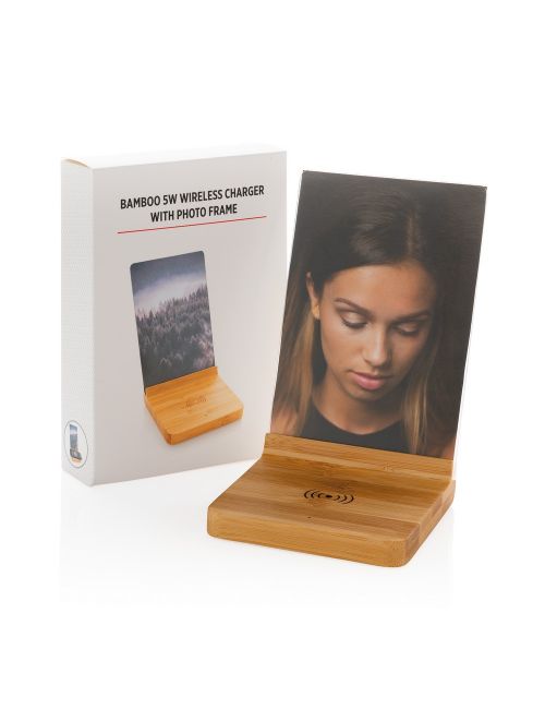 Ładowarka bezprzewodowa 5W, ramka do zdjęć