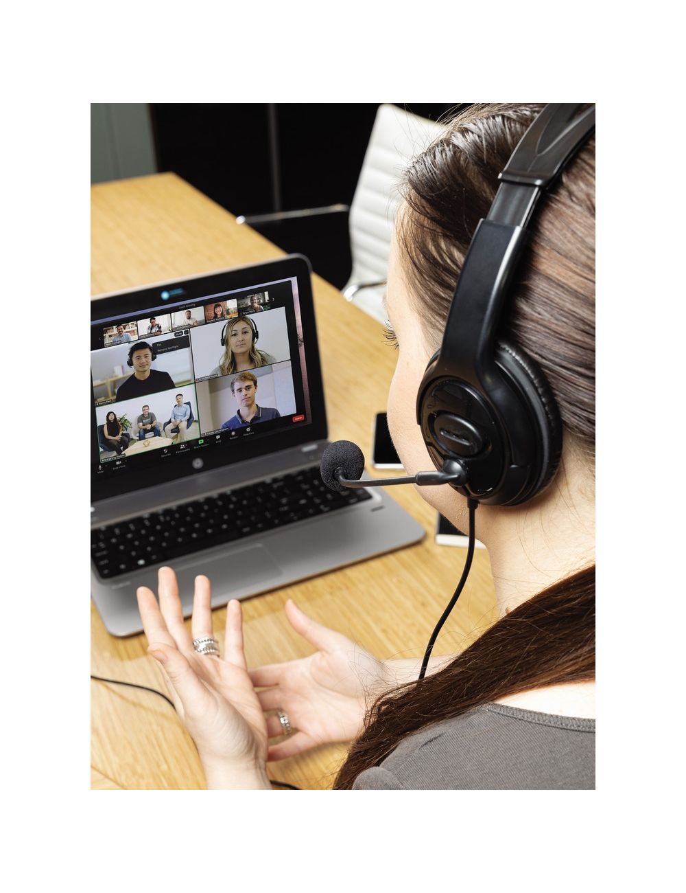 Zestaw słuchawkowy USB