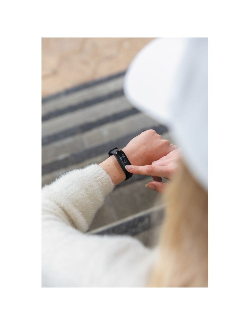 Monitor aktywności, termometr