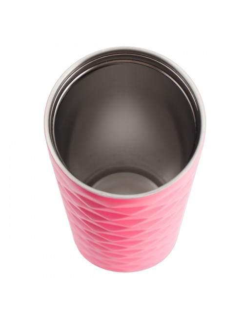 Kubek izotermiczny Tallin 450 ml, różowy 