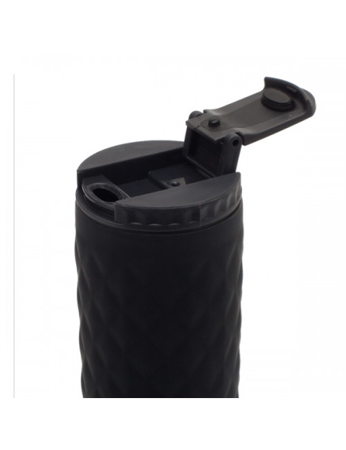 Kubek izotermiczny Tallin 450 ml, czarny 