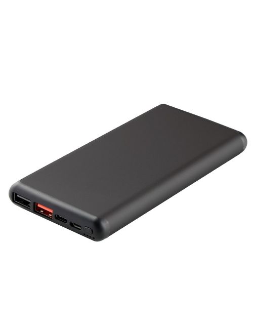 Bezprzewodowy power bank 10000 mAh Mauro Conti z przyssawkami, ładowarka bezprzewodowa 10W | Stef