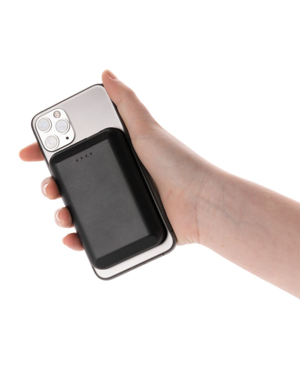 Magnetyczny, bezprzewodowy power bank 5000 mAh, 5W