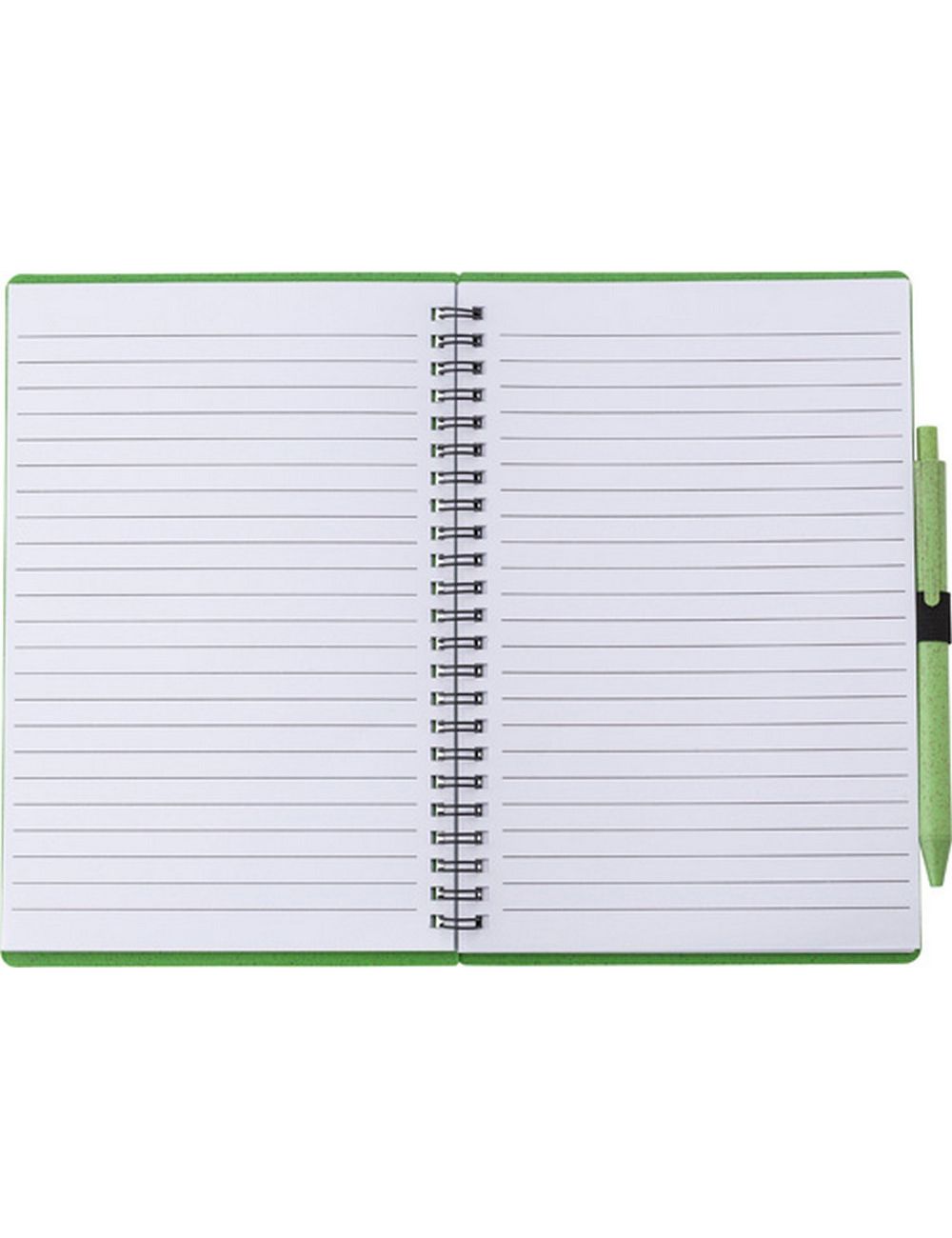 Notatnik ok. A5 ze słomy pszenicznej z długopisem