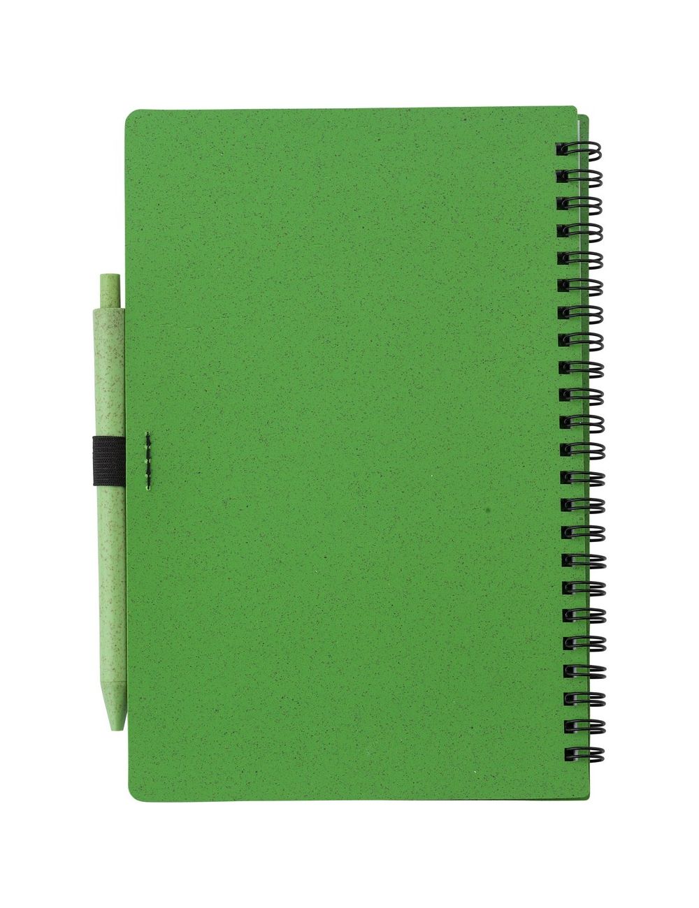 Notatnik ok. A5 ze słomy pszenicznej z długopisem